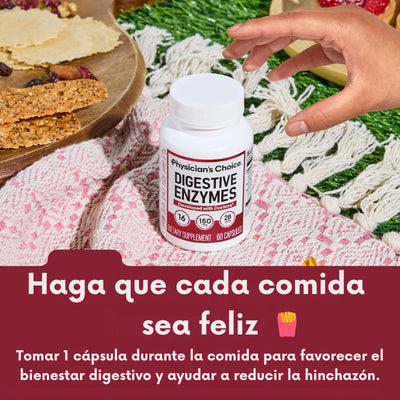 Physician'sChoice - Capsulas de Enzimas Digestivas - OFERTA 2X1
