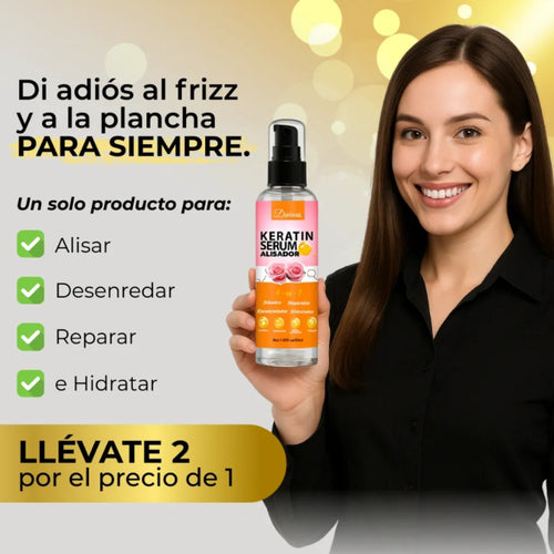 Serum de keratina para el cabello - OFERTA 2X1 Este Mes