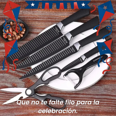 ChefPro - Set de Cuchillos Corta como un chef.