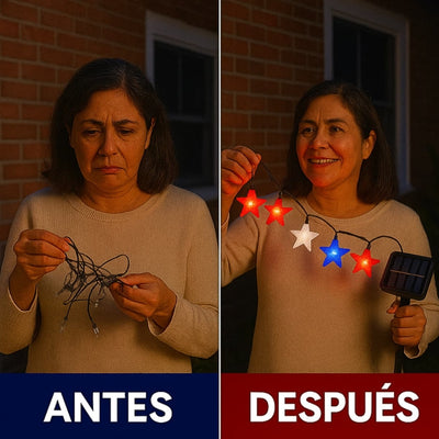 2 Guirnalda Solares de 10 Metros c/u - Decora estas fechas patrias