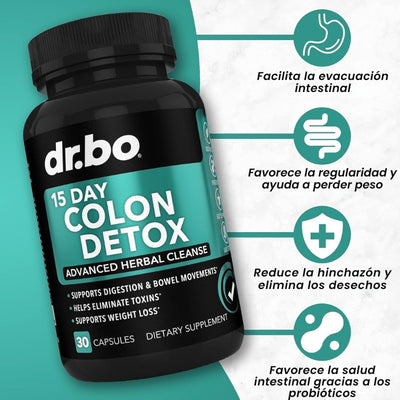 Dr. Bo - Capsulas 15 Days para digestión - OFERTA 2X1
