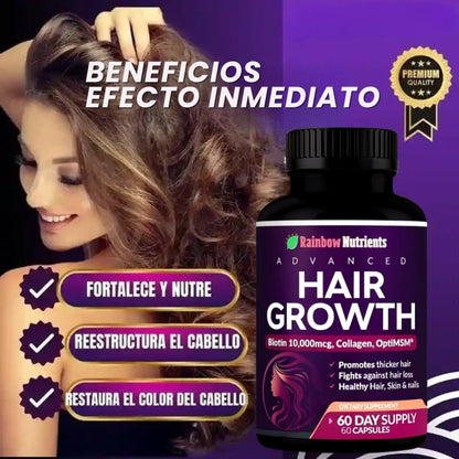 Hair Growth - Crecimiento Avanzado del Cabello - OFERTA 2X1
