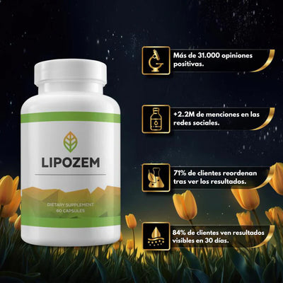 Lipozem® Cápsulas Adelgazantes - OFERTA 2x1