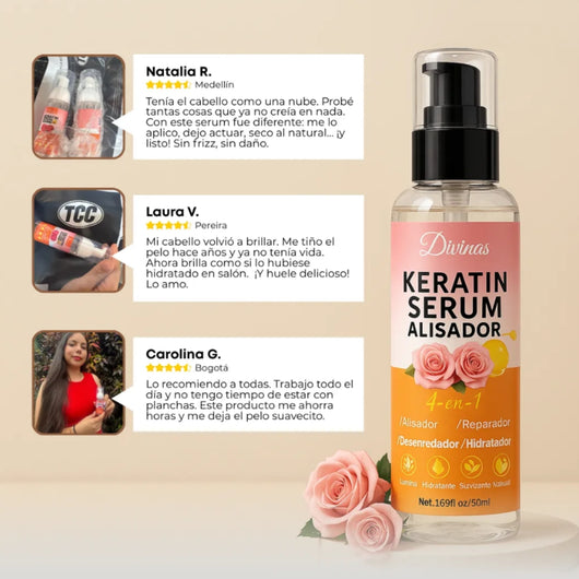 Serum de keratina para el cabello - OFERTA 2X1 Este Mes
