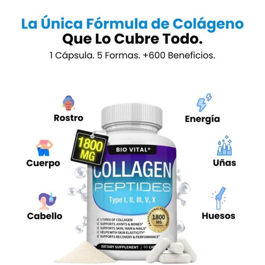 Bio Vital Colágeno® de Alta Pureza Anti-Edad - OFERTA 2X1