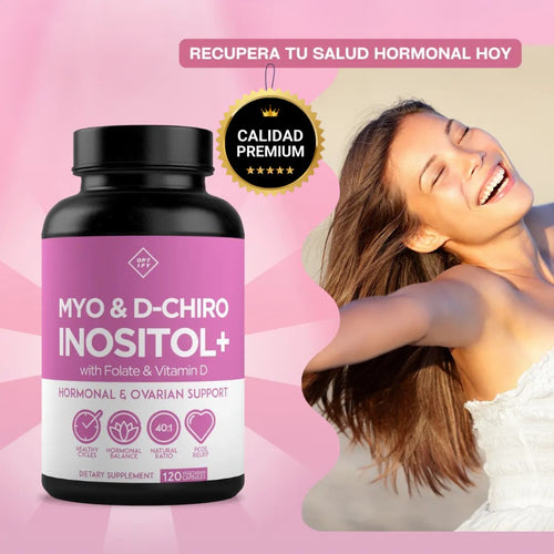 Suplemento Inositol - Equilibrio Hormonal Femenino - OFERTA 2x1