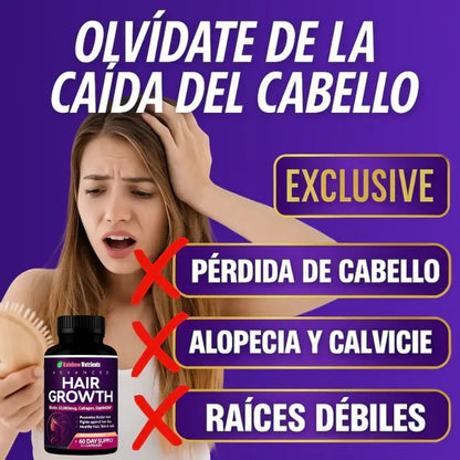 Hair Growth - Crecimiento Avanzado del Cabello - OFERTA 2X1