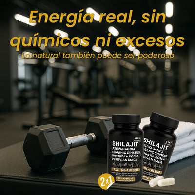 Shilajit Ashwagandha - Recarga tu vida con energía pura