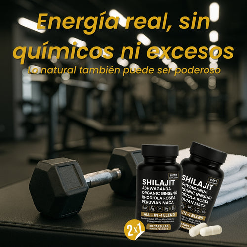 Shilajit Ashwagandha - Recarga tu vida con energía pura