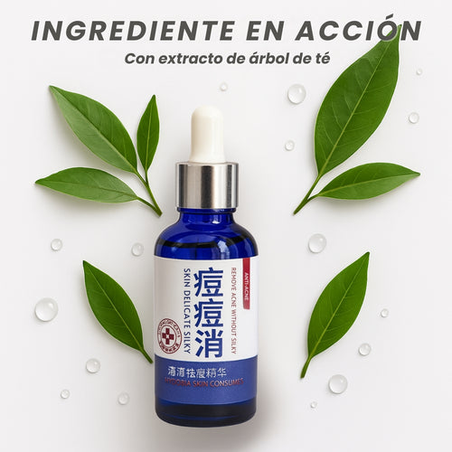 Serum Koreano Anti Acne Tu piel clara, sin drama.