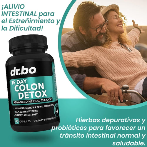 Dr. Bo - Capsulas 15 Days para digestión - OFERTA 2X1