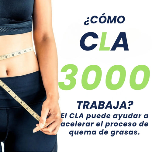 CLA 3000 - Capsulas para quemar grasa - OFERTA 2X1