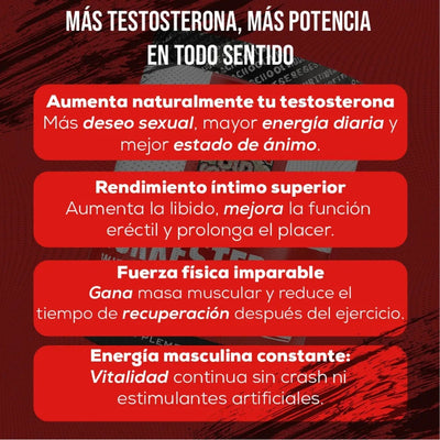 Turkesterone Max Power || Tu fuente natural de potencia masculina.