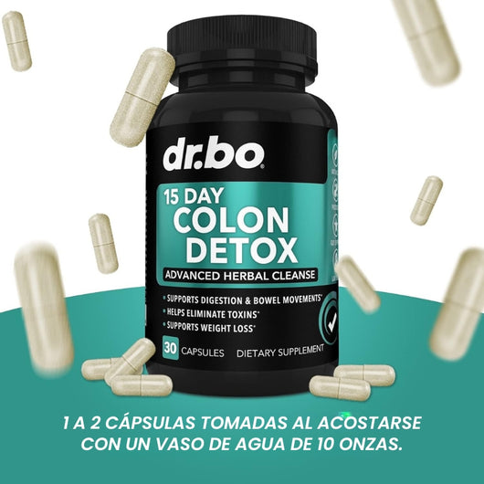 Dr. Bo - Capsulas 15 Days para digestión - OFERTA 2X1