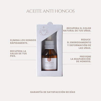 Aceite Antihongos para PIES - 30ml - OFERTA 2X1 SOLO POR ESTE MES
