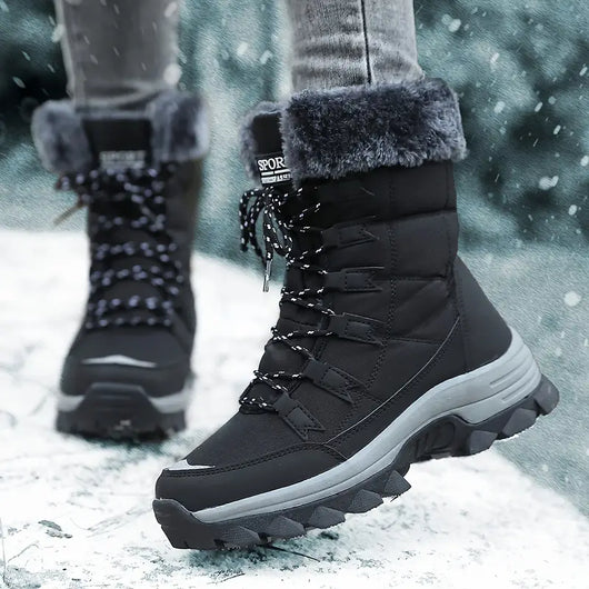 Botas De Nieve Gruesas Y Cálidas De Invierno Para Mujer