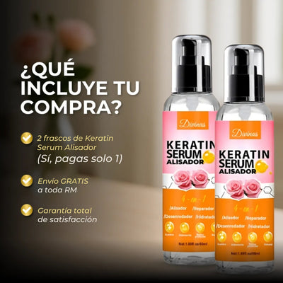 Serum de keratina para el cabello - OFERTA 2X1 Este Mes