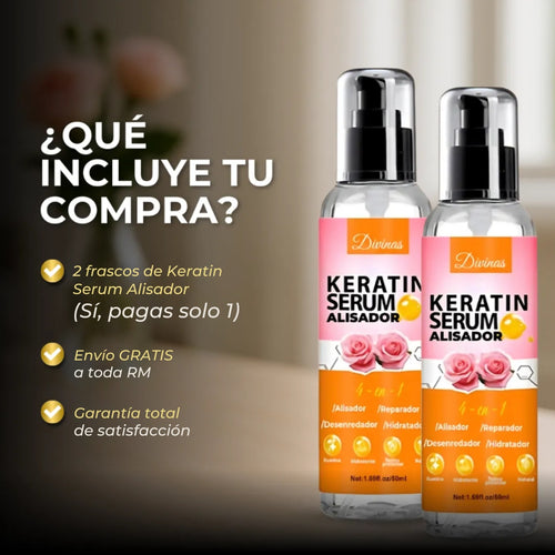 Serum de keratina para el cabello - OFERTA 2X1 Este Mes