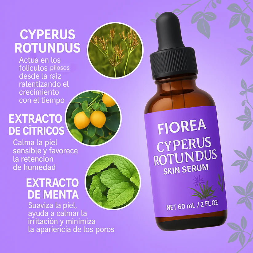 Fiorea Reduce Vellos Desde La Raíz "Cyperus Rotundus" - OFERTA 2X1