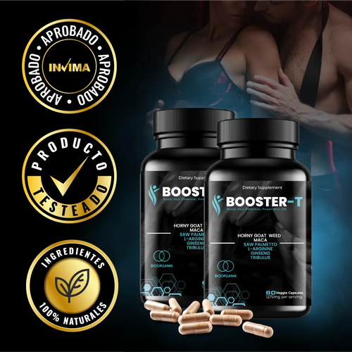 Booster-T - Desata Tu Potencia Masculina - OFERTA 2X1