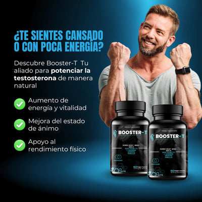 Booster-T - Desata Tu Potencia Masculina - OFERTA 2X1