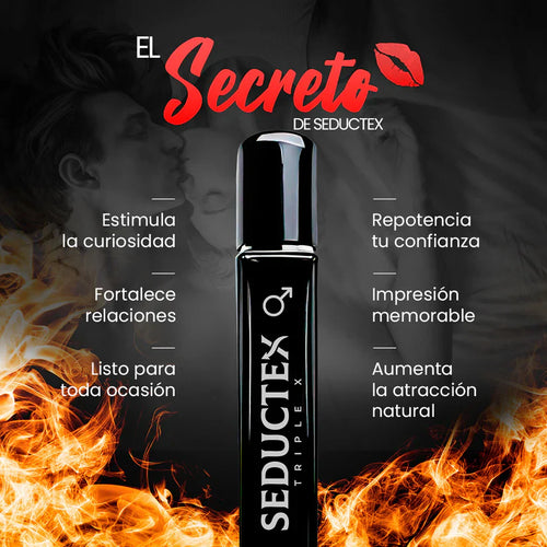 Seductex® Perfume con Feromonas Hombre - Oferta Solo Por Este Mes