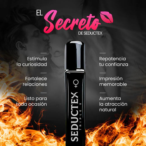 Seductex® Perfume con Feromonas Mujer - Oferta Solo Por Este Mes
