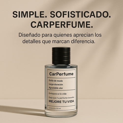 CarPerfume - Haz que tu auto también tenga estilo