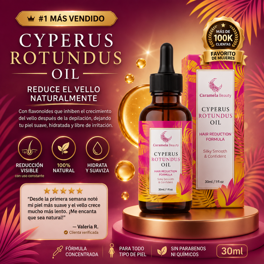 Aceite Cyperus ✨ Piel Suave que se Siente al Instante - OFERTA 2X1