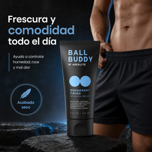 DryBuddy™ – Crema Desodorante Masculina
