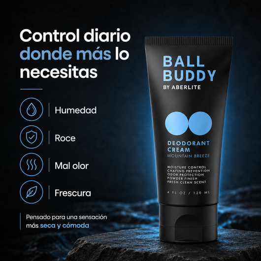 DryBuddy™ – Crema Desodorante Masculina