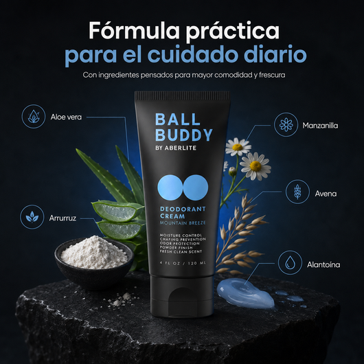 DryBuddy™ – Crema Desodorante Masculina