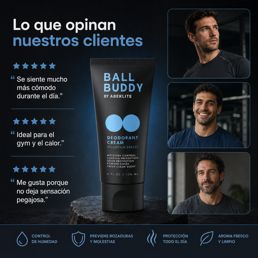 DryBuddy™ – Crema Desodorante Masculina
