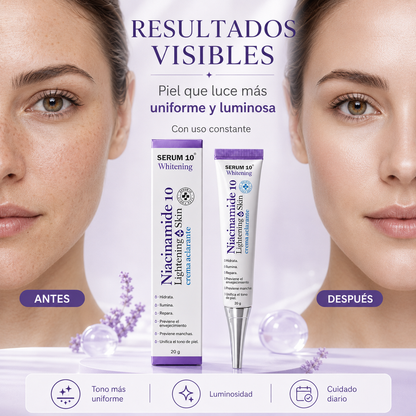 Crema 10 Niacinamida® — Tu Rutina para una Piel Radiante — OFERTA 2X1