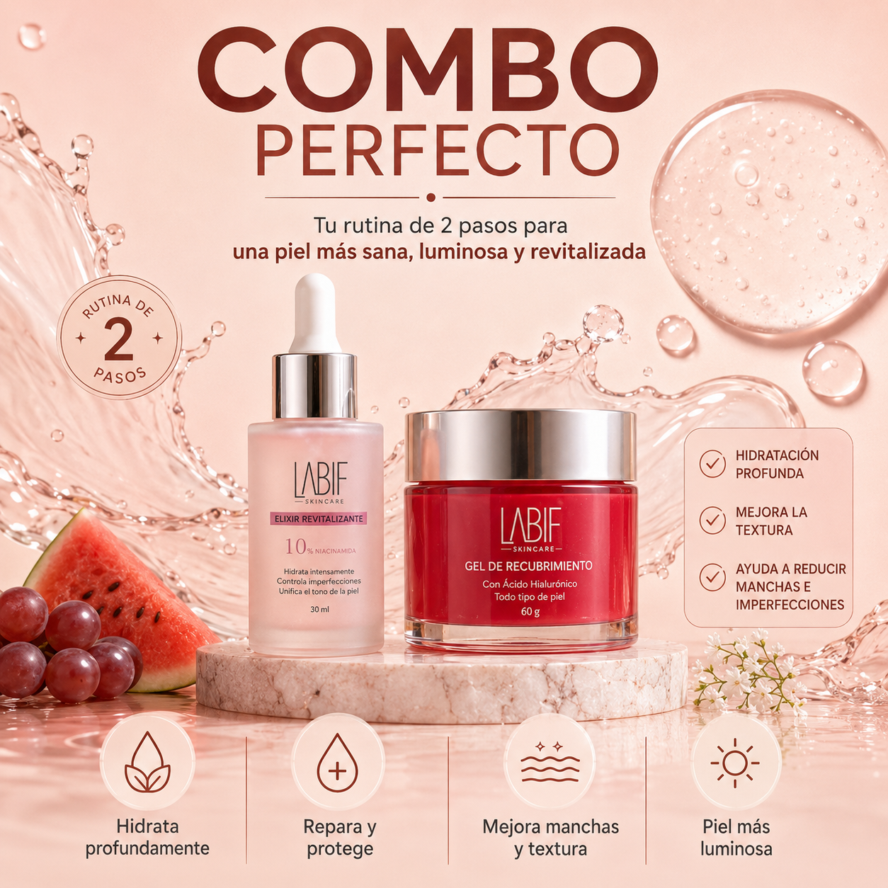SkinBloom™ – Ritual de Renovación e Hidratación Facial