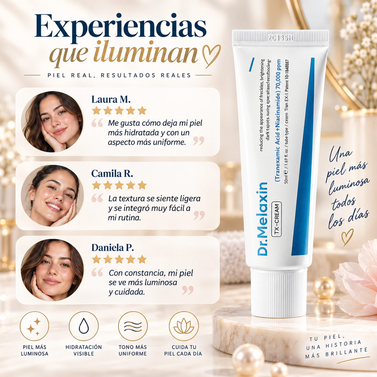 DR MELAXIN™ - Ayuda a Reducir Manchas y Recuperar la Luminosidad Natural