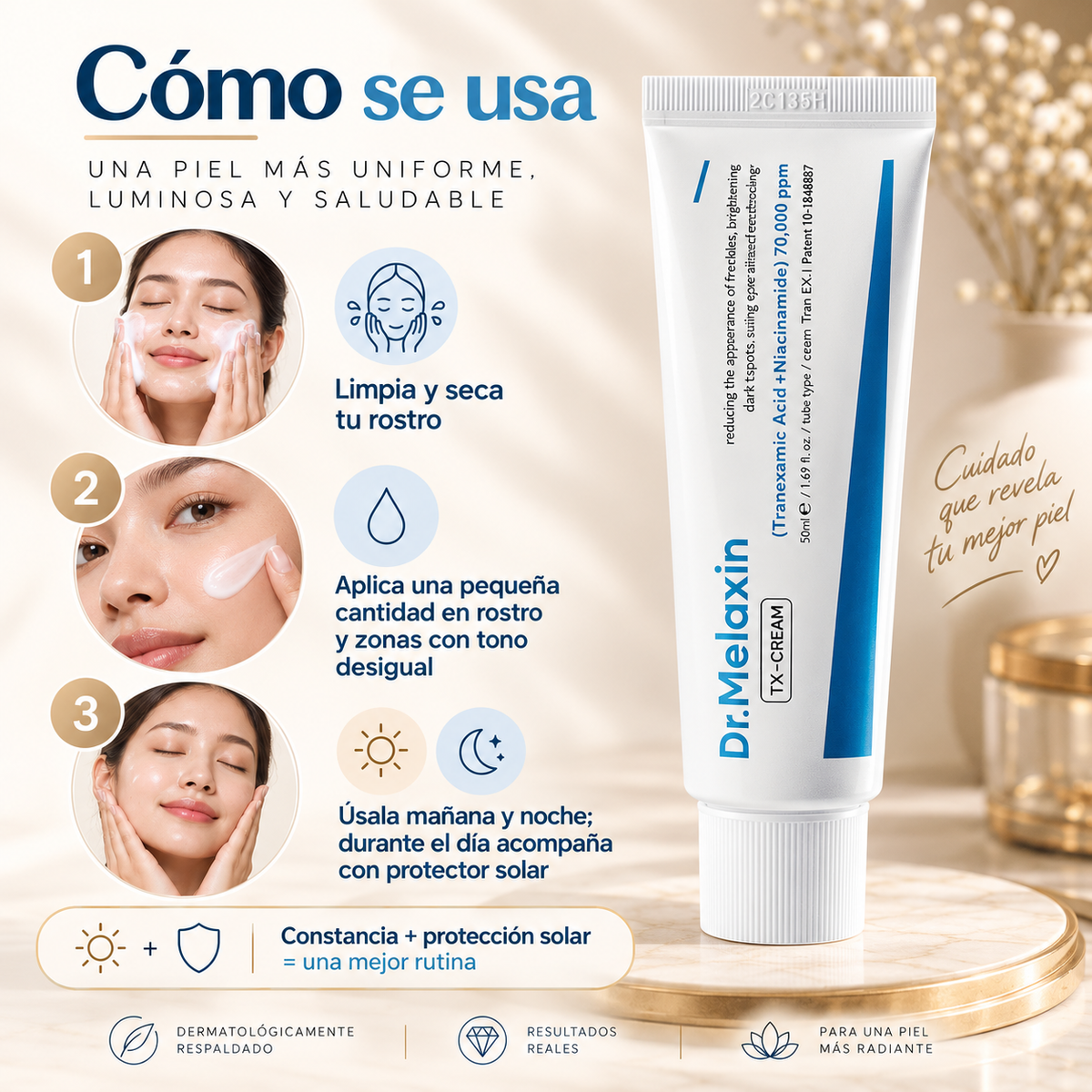 DR MELAXIN™ - Ayuda a Reducir Manchas y Recuperar la Luminosidad Natural