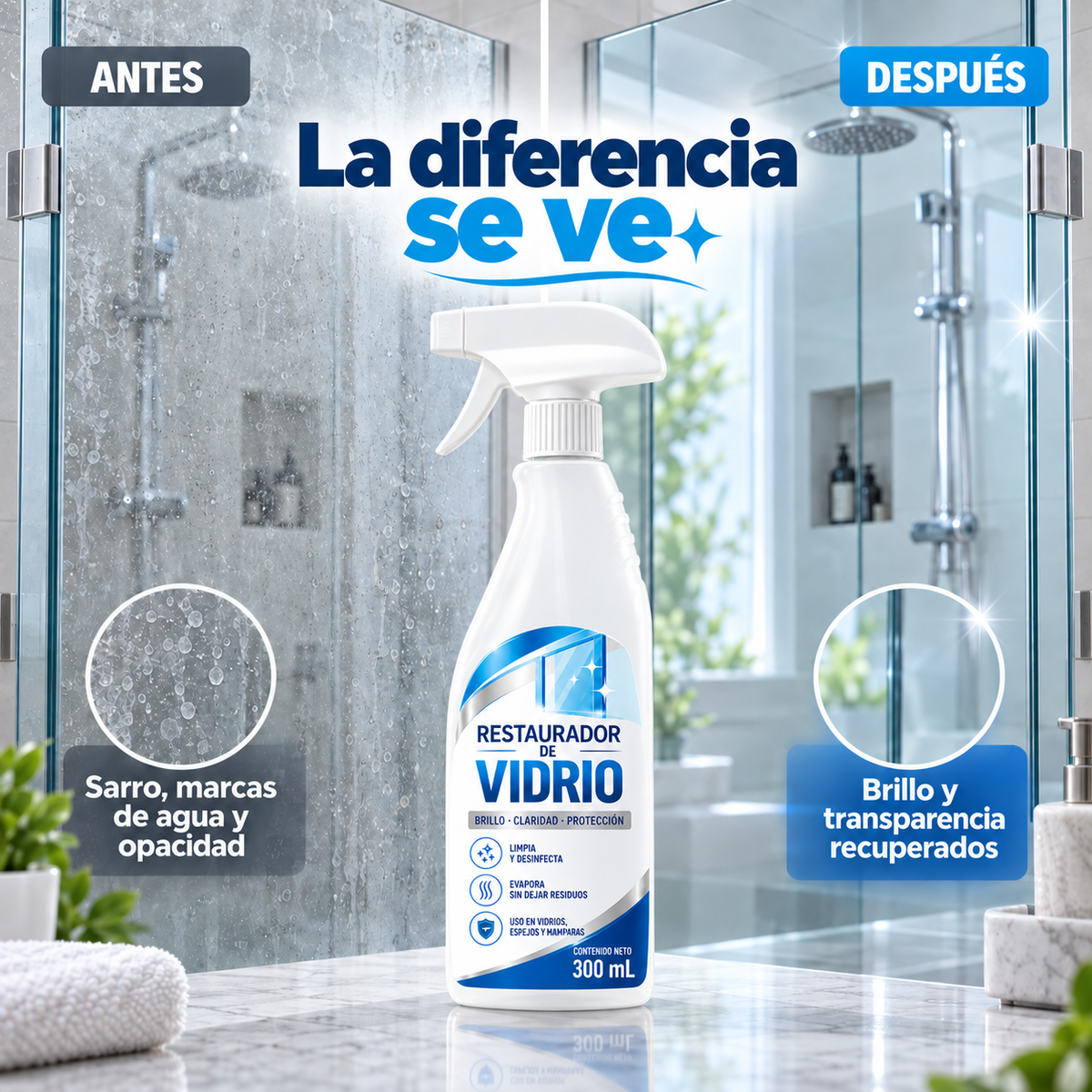 Restaurador de vidrios | Vidrios como nuevos