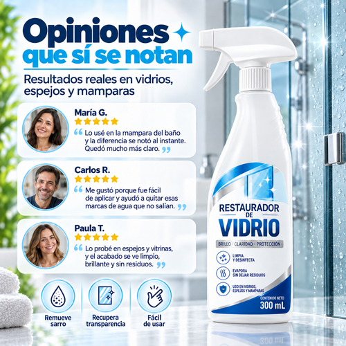 Restaurador de vidrios | Vidrios como nuevos