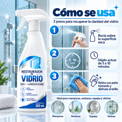 Restaurador de vidrios | Vidrios como nuevos