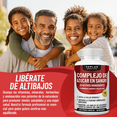 Blood Sugar – regula tus niveles de azúcar y mejora tu energía - OFERTA 2X1