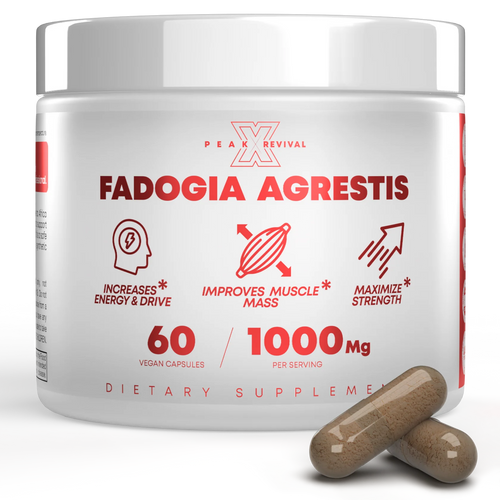 Fadogia Agrestis - Suplemento Natural Activa tu mejor versión