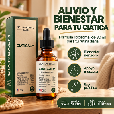 CIATICALM™ — Gotas para el Nervio Ciático