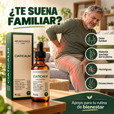 CIATICALM™ — Gotas para el Nervio Ciático