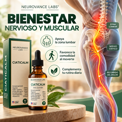 CIATICALM™ — Gotas para el Nervio Ciático