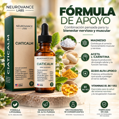 CIATICALM™ — Gotas para el Nervio Ciático