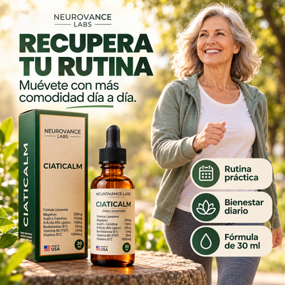 CIATICALM™ — Gotas para el Nervio Ciático