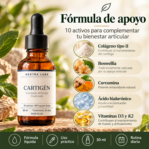 CARTIGÉN™ – Complejo Articular Avanzado.