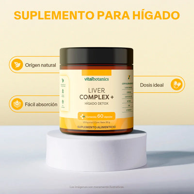 Suplemento Para Hígado en Cápsulas