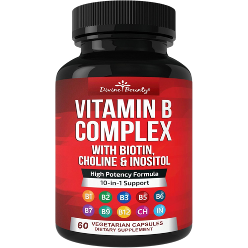 DivineBounty - Vitaminas del complejo Super B - OFERTA 2X1